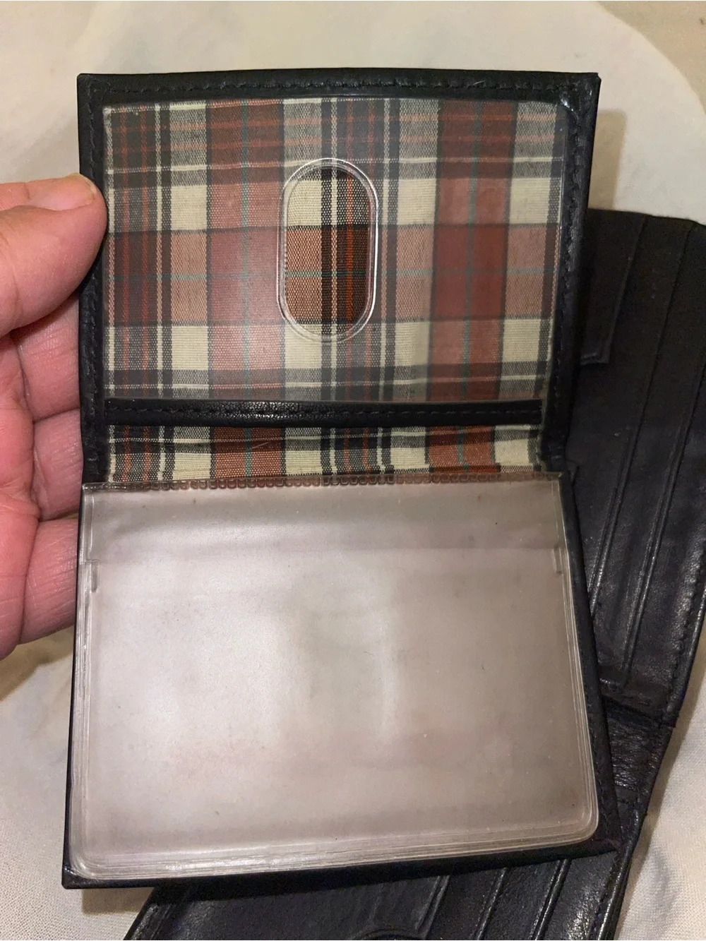 Wolverine Black Leather Men's Wallet, Classic Bi-Fold & Additional Leather Piece